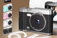 Xiaomi 6k Hd Digital Camera 6400W 2.4in Ips Display With Fill Light  8x Zoom Video Camera Student Ccd Portable Selfie Camera