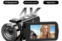 4K Digital Camera 42 Megapixels HD Digital Camera 18X Digital Zoom 3.0 inch screen With Flash Portable Video Recorder