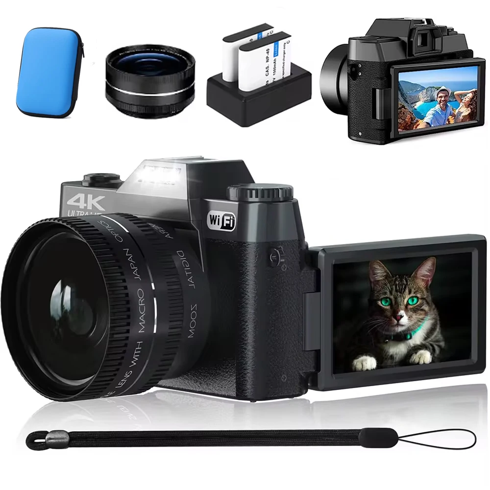 2 Batteries lens bag