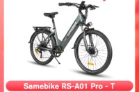 Samebike RS-A01 Pro-T 26Inch Electric Bicycle for Adults Mountain Bike 500W 36V 15Ah Lithium Battery City E-bike