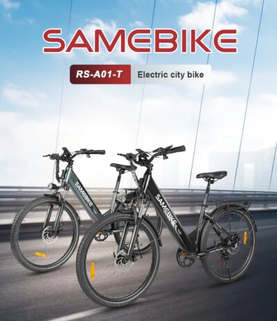 Samebike RS-A01 Pro-T 26Inch Electric Bicycle for Adults Mountain Bike 500W 36V 15Ah Lithium Battery City E-bike - Image 2