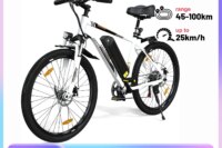 COLORWAY Electric Bike for Adults, 26 "Mountain Bike, Electric cycle Commute e-Bike with 36V 15Ah reovable Battery