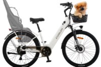 cysum Adult Electric Bicycle 26" Women's City Bike 48V 10.4Ah Removable Battery 25 Km/h Range 80 Km Urban Commuter E-Bike