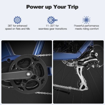 [ON SALE]Electric Mountian Bike 29inch 8Speeds E-bike 250W Mid Motor 43V12AH Removable Battery Adult Electric Bike Powerful MTB - Image 6