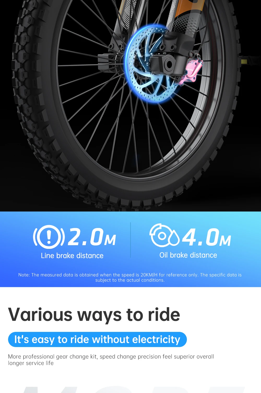 EKX X21 Electric Bike 3000W 48V30AH 85 km/h Samsung Battery Snow Electric motor vehicles 20 “* Off Road type Mountain EKX