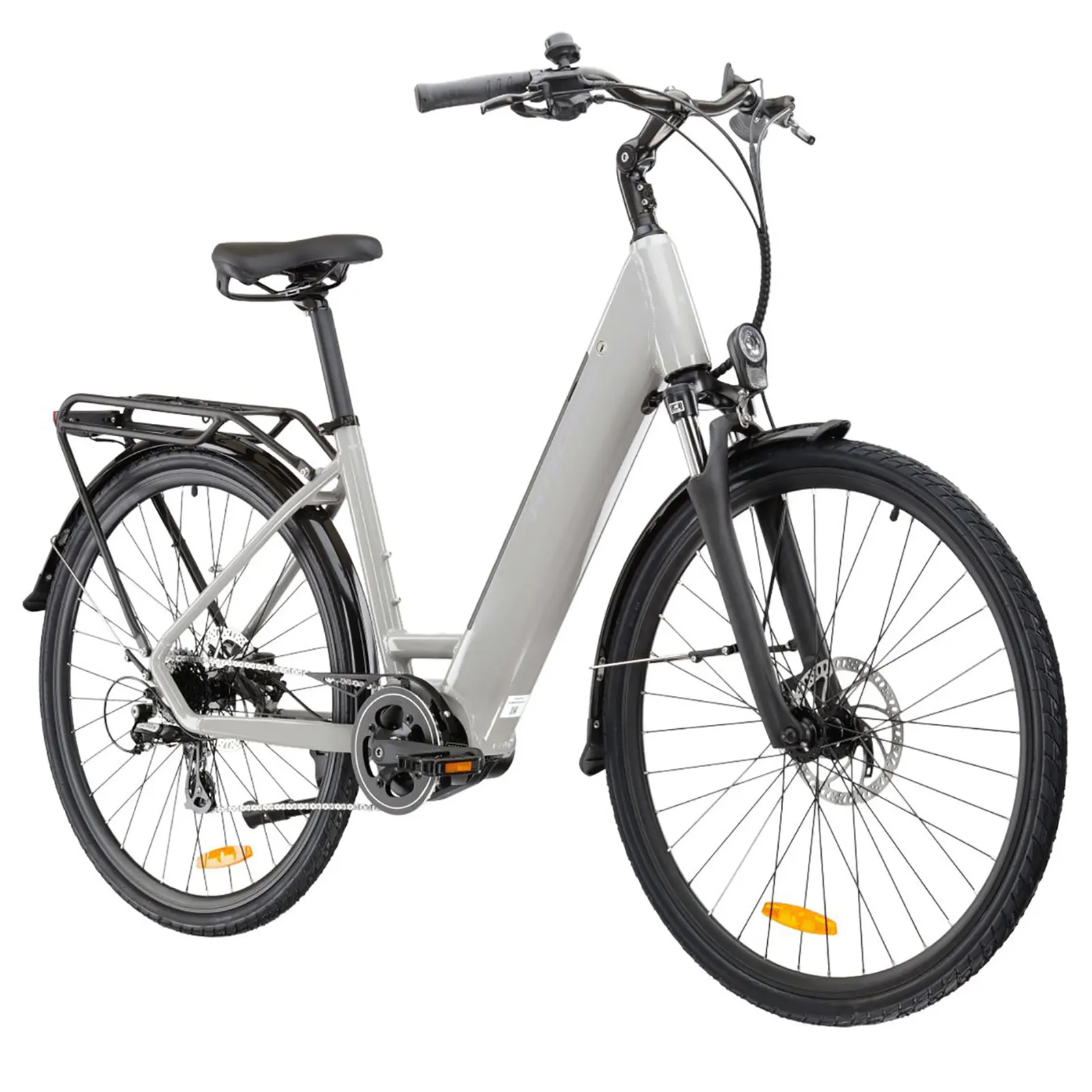 [EU Direct] 28 Inches e-Bike, Electric Bike, E-City Bike, 13 Ah Removable Battery,City Bike with Pannier Rack for Commuters