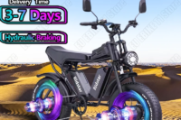 Electric Bicycle 2000W Dual Motor 52V40Ah Dual Lithium Battery Electric Bike Hydraulic Brake All Terrain 20 Inch Fat Tire E-Bike
