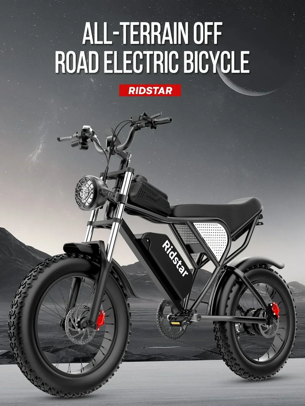 Electric Bicycle 2000W Dual Motor 52V40Ah Dual Lithium Battery Electric Bike Hydraulic Brake All Terrain 20 Inch Fat Tire E-Bike Electric Bicycle 2000W Dual Motor 52V40Ah Dual Lithium Battery Electric Bike Hydraulic Brake All Terrain 20 Inch Fat Tire E-Bike