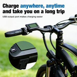 IScooter Electric Bike EB3 for Adult, E-bike Electric City Bike With 500W Motor, 36V 10.4AH Removable Lithium Battery - Image 3