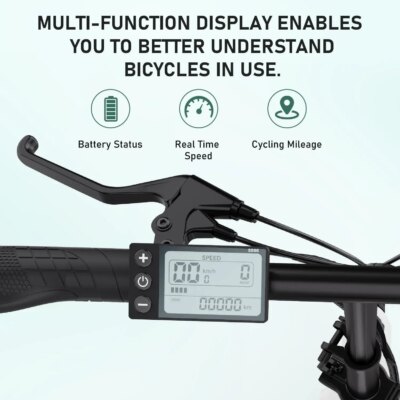 HITWAY Electric bike e-bike foldable city bike Lithium battery 36V/10.4Ah, electric mileage can reach 35-70k - Image 6