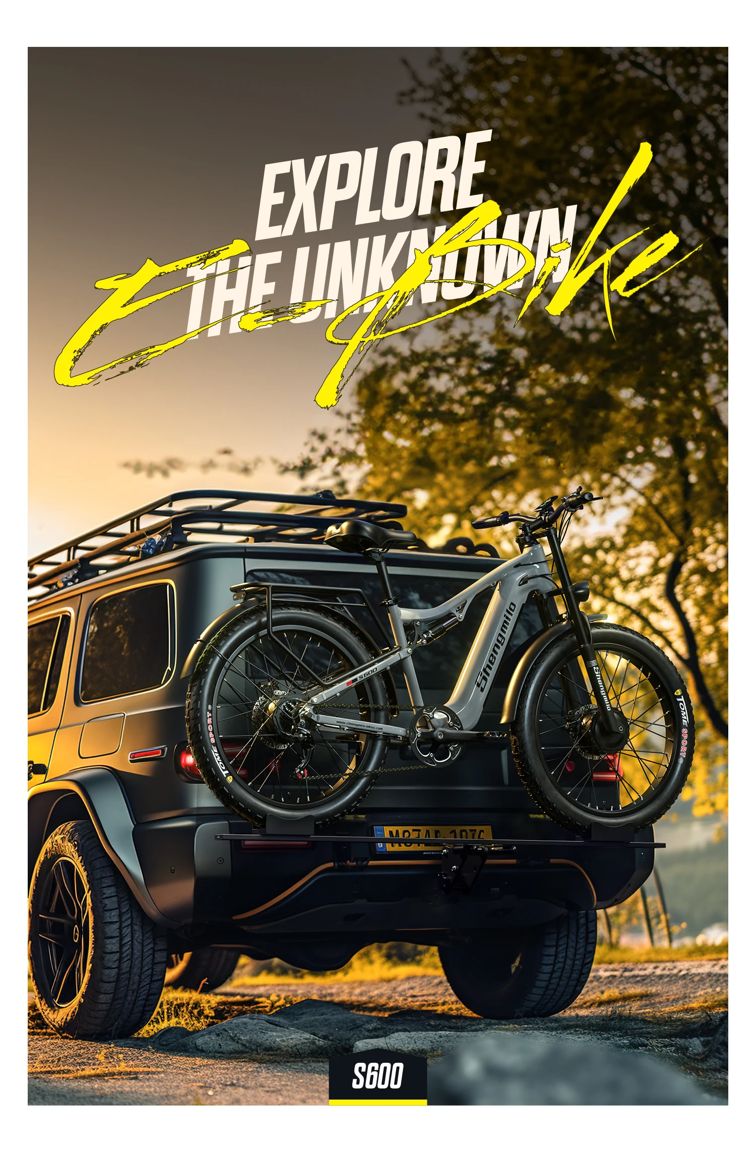Shengmilo S600 Adult 2000W Men's E-Mountain ebike with Two Motors, 48V17.5AH840WH Battery,26 Inch Wide Tyre Men's Electric Bike Shengmilo S600 Adult 2000W Men's E-Mountain ebike with Two Motors, 48V17.5AH840WH Battery,26 Inch Wide Tyre Men's Electric Bike