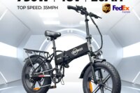 IDOTATA Ebike A2 Electric Bike 750W Motor 48V 20AH Lithium Battery Electric Bicycle Folding 20Inch Fire Tire Adult MTB E-bike