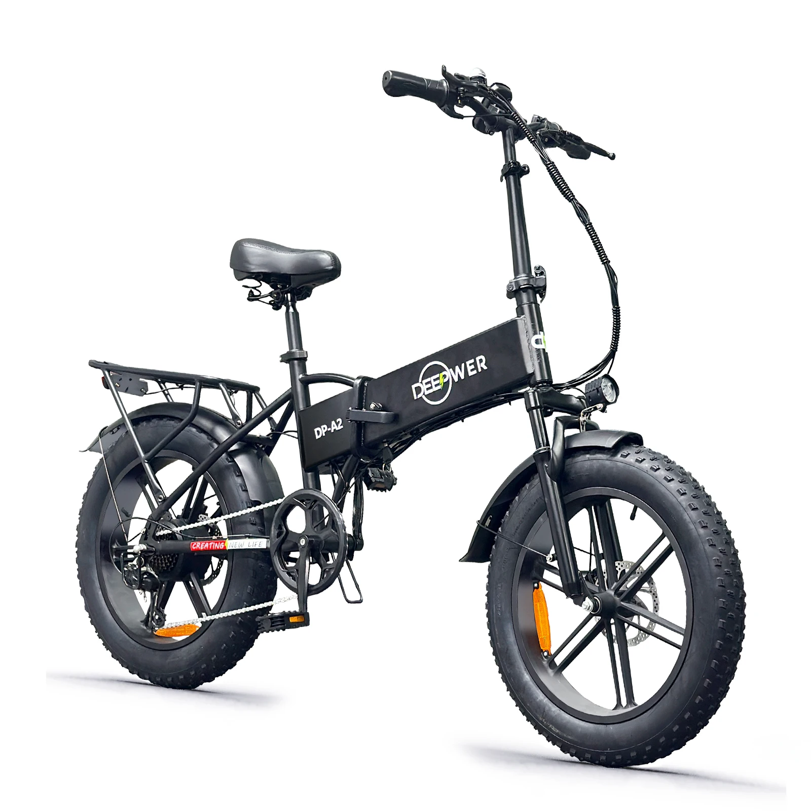 IDOTATA Ebike A2 Electric Bike 750W Motor 48V 20AH Lithium Battery Electric Bicycle Folding 20Inch Fire Tire Adult MTB E-bike