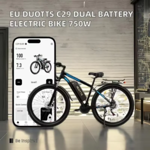 Ebike 750W Motor 48V30AH Dual Lithium Battery Electric Bike Aluminum Alloy Frame Adult 29-inch Tire All-terrain Electric Bicycle - Image 3