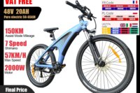HX Q5 Ebikes 2000W Adults Electric Bike 57KM/H Electric Bicycle 27.5 Inch Removable battery Electric E Bikes Mountain Ebike