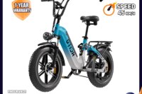 OTIDA AZ20 Electric Bicycle 20" Fat Tire E-Bike 48V/20Ah Battery 7 Speed E-Mountain bike Adults Urban Commuting Men & Women