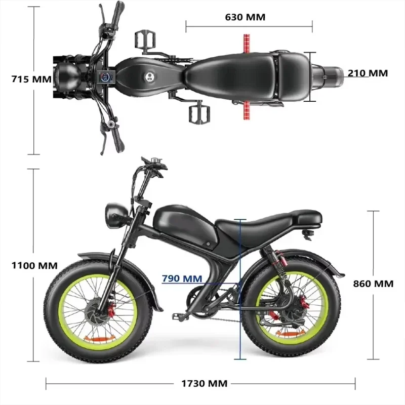 C93 Electric Bicycle 1000W Brushless Motor 48V20AH Lithium Battery Motorcycle Electric Bike 20*4.0 Inch Fat Tire Mountain E-bike C93 Electric Bicycle 1000W Brushless Motor 48V20AH Lithium Battery Motorcycle Electric Bike 20*4.0 Inch Fat Tire Mountain E-bike