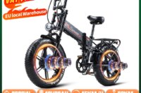 RANDRIDE YX20M Ebike 2000W Dual Motor 48V 20AH Folding Electric Bike Adult 20*4.0" Fat Tire Mountain Off-road Electric Bicycle