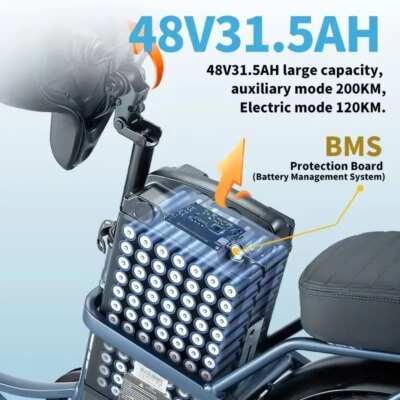Hots Sale U8 1000W45KM/H 20 Inch Electric Bicycle 48V31.5AH Lithium Battery Ebike 4.0 Fatbike Electric Bike for adults - Image 5
