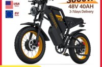 COSWHEEL Electric bike GT20 PRO GT20 MAX 3000W One/Dual Motor 48V 40AH Electric Bicycle 20 Inch Fat Tire Off-Road Mountain EBike