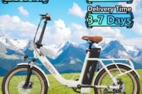 ONESPORT OT16 Foldable Electric Bicycle 250W Motor 48V17AH Lithium Battery Adult City Cycling Electric Bike 20-inch Tire E-bike