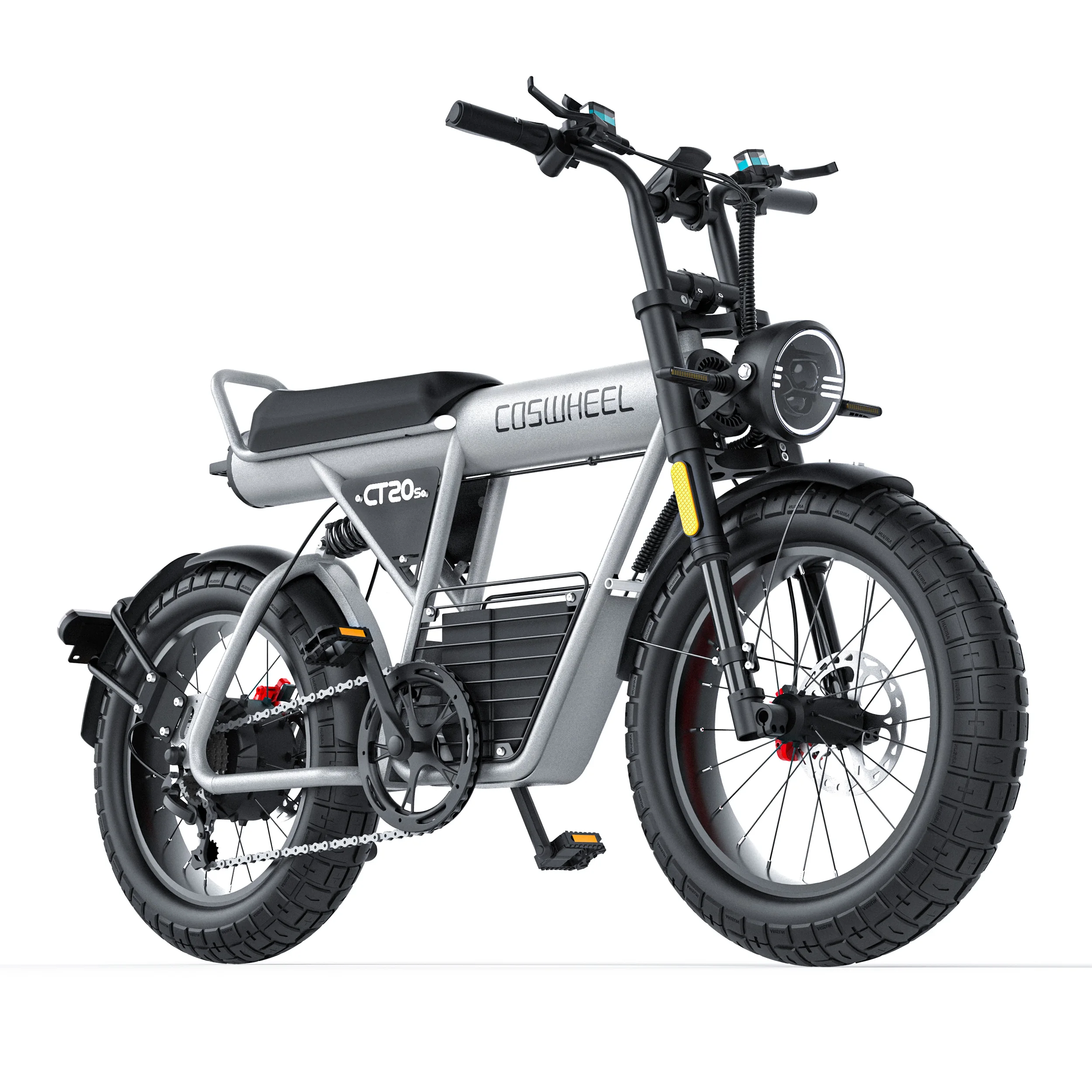 Coswheel Electric Bike CT20S 2000W Motorcyle Drit bike Ebike 20 Inch Fat Tire Bicycle 60V 27.5AH Bikes Adult Electric Bicycle Coswheel Electric Bike CT20S 2000W Motorcyle Drit bike Ebike 20 Inch Fat Tire Bicycle 60V 27.5AH Bikes Adult Electric Bicycle