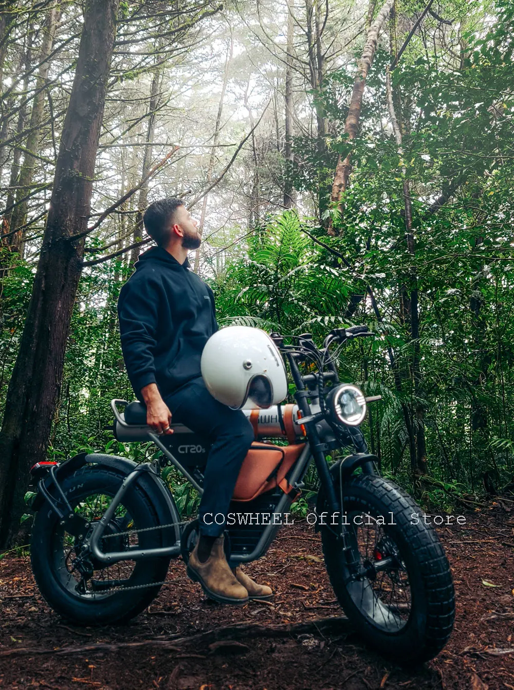 Coswheel Electric Bike CT20S 2000W Motorcyle Drit bike Ebike 20 Inch Fat Tire Bicycle 60V 27.5AH Bikes Adult Electric Bicycle Coswheel Electric Bike CT20S 2000W Motorcyle Drit bike Ebike 20 Inch Fat Tire Bicycle 60V 27.5AH Bikes Adult Electric Bicycle