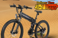 Electric Bicycle LO26-II 900W Motor 48V14AH Hydraulic Disc Brake Electric Bike Outdoor Folding 26-inch Tire Mountain Snow Ebike