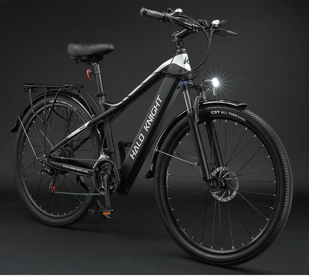 Halo Knight H02 Electric Bike, 750W 48V 16Ah Battery, 29*2.1-inch Tires, 50km/h Max Speed, 60km Max Range, Mechanical Disc Brake