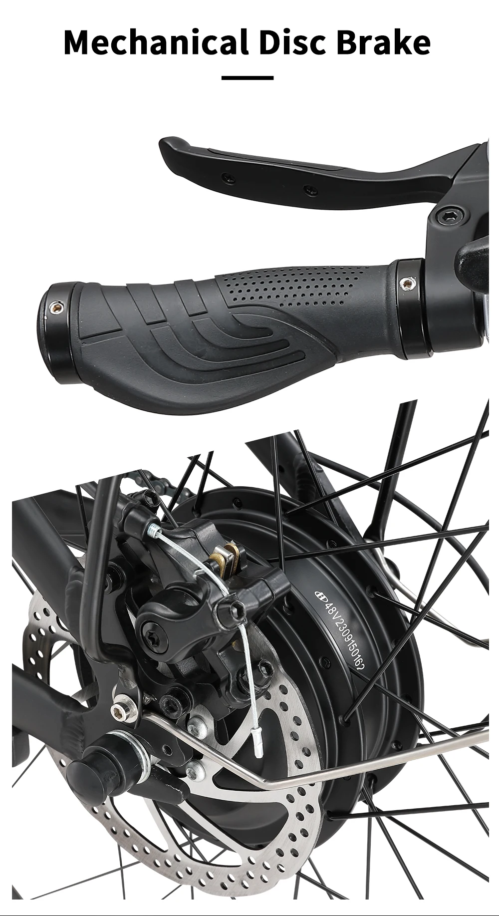 Halo Knight H02 Electric Bike, 750W 48V 16Ah Battery, 29*2.1-inch Tires, 50km/h Max Speed, 60km Max Range, Mechanical Disc Brake