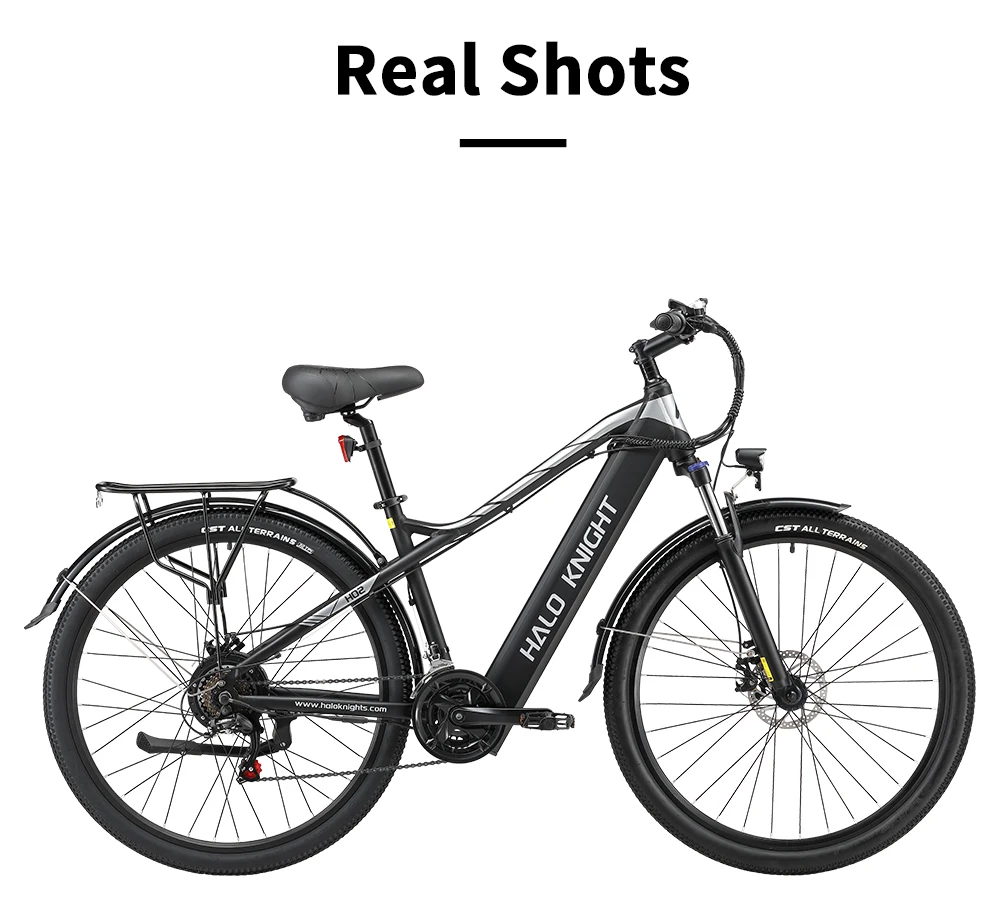 Halo Knight H02 Electric Bike, 750W 48V 16Ah Battery, 29*2.1-inch Tires, 50km/h Max Speed, 60km Max Range, Mechanical Disc Brake