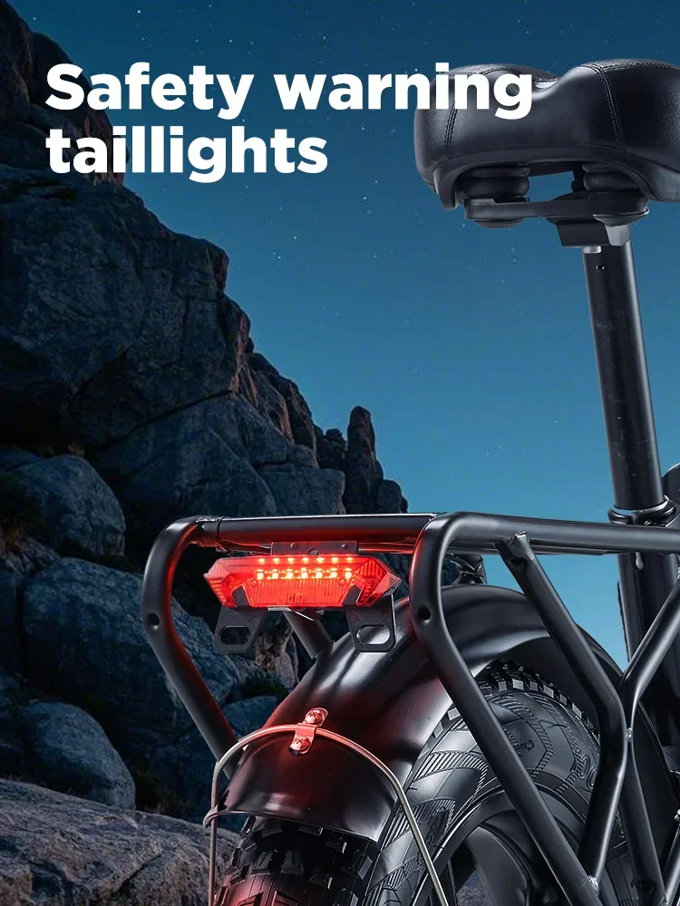 YX20M PLUS E Bike 2000W motor 48V20AH Removable battery Electric Bicycle Hydraulic disc brake 20*4-inch fat tire Electric Bike YX20M PLUS E Bike 2000W motor 48V20AH Removable battery Electric Bicycle Hydraulic disc brake 20*4-inch fat tire Electric Bike