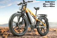 PULUMA PH003 Electric Bike 3000W Peak Power Motor 48V 20AH Lithium Battery E-bike 26*4.0 Inch Fat Tire Off-Road Electric Bicycle