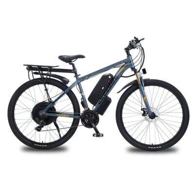 1000W Electric City Bike Removable 13Ah Lithium-ion Battery Ebike 60 Miles Range Dual Disc Brakes Alloy Electric Bicycle - Image 3