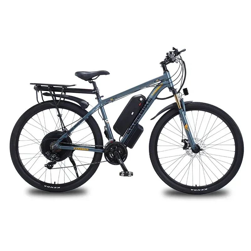 1000W Electric City Bike Removable 13Ah Lithium-ion Battery Ebike 60 Miles Range Dual Disc Brakes Alloy Electric Bicycle 1000W Electric City Bike Removable 13Ah Lithium-ion Battery Ebike 60 Miles Range Dual Disc Brakes Alloy Electric Bicycle