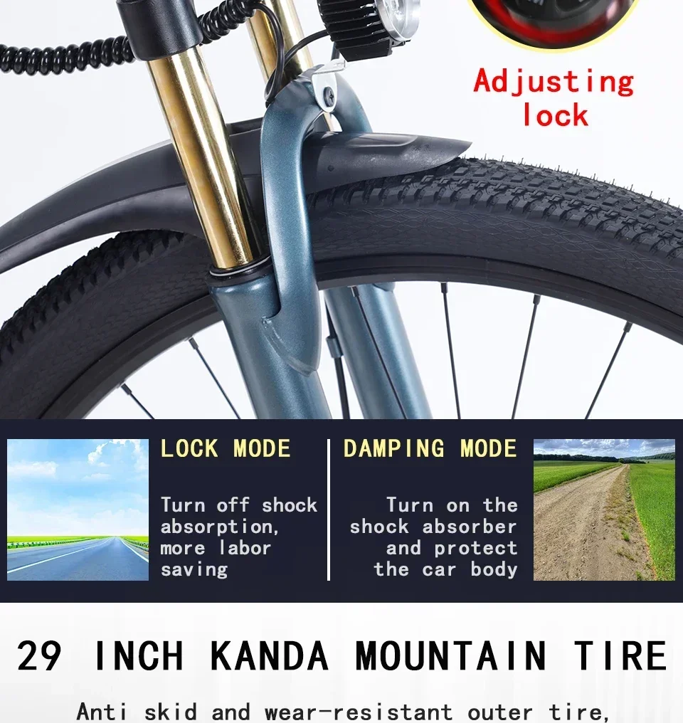 1000W Electric City Bike Removable 13Ah Lithium-ion Battery Ebike 60 Miles Range Dual Disc Brakes Alloy Electric Bicycle 1000W Electric City Bike Removable 13Ah Lithium-ion Battery Ebike 60 Miles Range Dual Disc Brakes Alloy Electric Bicycle