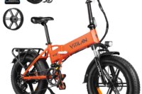 Vitilan V3 Electric Bike 750W Powerful Motor 48V 13Ah Battery 20*4'' Fat Tires Adult Ebike 45miles Range City Electric Bicycle