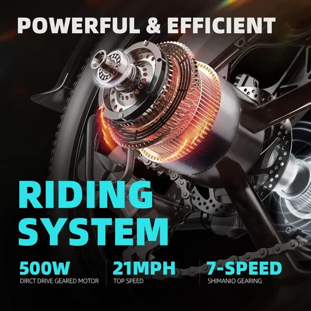 ZHENGBU K6S 20 Inch 48V 400W 500W 12.8AH Battery Foldable Ebike Full Suspension Electric Bicycle 7 Speed Folding Electric Bike ZHENGBU K6S 20 Inch 48V 400W 500W 12.8AH Battery Foldable Ebike Full Suspension Electric Bicycle 7 Speed Folding Electric Bike