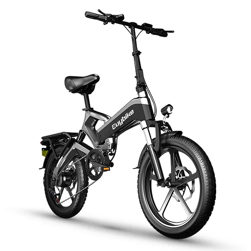 ZHENGBU K6S 20 Inch 48V 400W 500W 12.8AH Battery Foldable Ebike Full Suspension Electric Bicycle 7 Speed Folding Electric Bike ZHENGBU K6S 20 Inch 48V 400W 500W 12.8AH Battery Foldable Ebike Full Suspension Electric Bicycle 7 Speed Folding Electric Bike