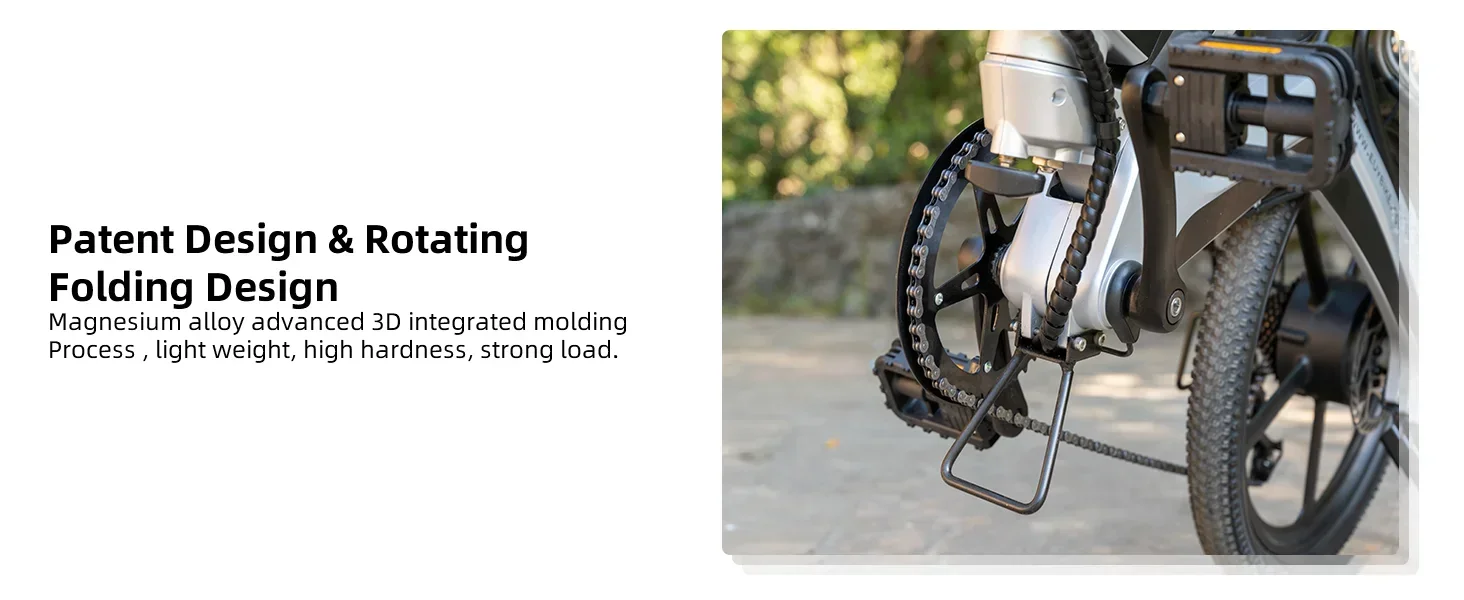 ZHENGBU K6S 20 Inch 48V 400W 500W 12.8AH Battery Foldable Ebike Full Suspension Electric Bicycle 7 Speed Folding Electric Bike ZHENGBU K6S 20 Inch 48V 400W 500W 12.8AH Battery Foldable Ebike Full Suspension Electric Bicycle 7 Speed Folding Electric Bike