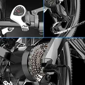 ZHENGBU K6S 20 Inch 48V 400W 500W 12.8AH Battery Foldable Ebike Full Suspension Electric Bicycle 7 Speed Folding Electric Bike ZHENGBU K6S 20 Inch 48V 400W 500W 12.8AH Battery Foldable Ebike Full Suspension Electric Bicycle 7 Speed Folding Electric Bike