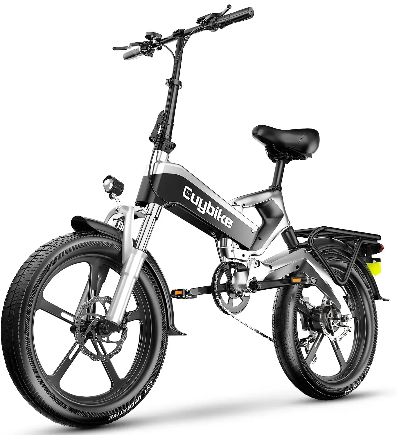 ZHENGBU K6S 20 Inch 48V 400W 500W 12.8AH Battery Foldable Ebike Full Suspension Electric Bicycle 7 Speed Folding Electric Bike ZHENGBU K6S 20 Inch 48V 400W 500W 12.8AH Battery Foldable Ebike Full Suspension Electric Bicycle 7 Speed Folding Electric Bike
