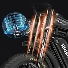 Ridstar-Q20 Pro Electric Bike for Adults, 2000W 52V, 40AH Battery, Max 50-180 Miles Electric Motorcycle, 20