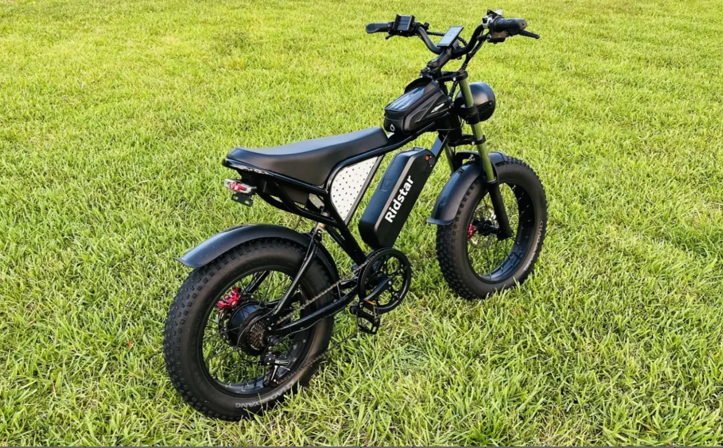 Ridstar-Q20 Pro Electric Bike for Adults, 2000W 52V, 40AH Battery, Max 50-180 Miles Electric Motorcycle, 20