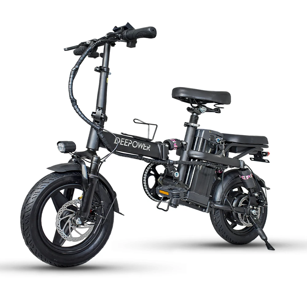 400W Ebike 35km/h 48V 30AH Removable Battery Electric Bike Multi-Shock Absorption City Commuter Foldable Adult Electric Bicycle