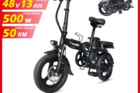 400W Ebike 35km/h 48V 30AH Removable Battery Electric Bike Multi-Shock Absorption City Commuter Foldable Adult Electric Bicycle