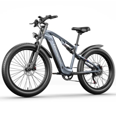 Shengmilo MX05 Adult Mountain Electric Bike 500w BAFANG Motor 26" Bicycle 48Ｖ17.5Ah Oil Brake Full Suspension Ebike MTB 42kmH - Image 3
