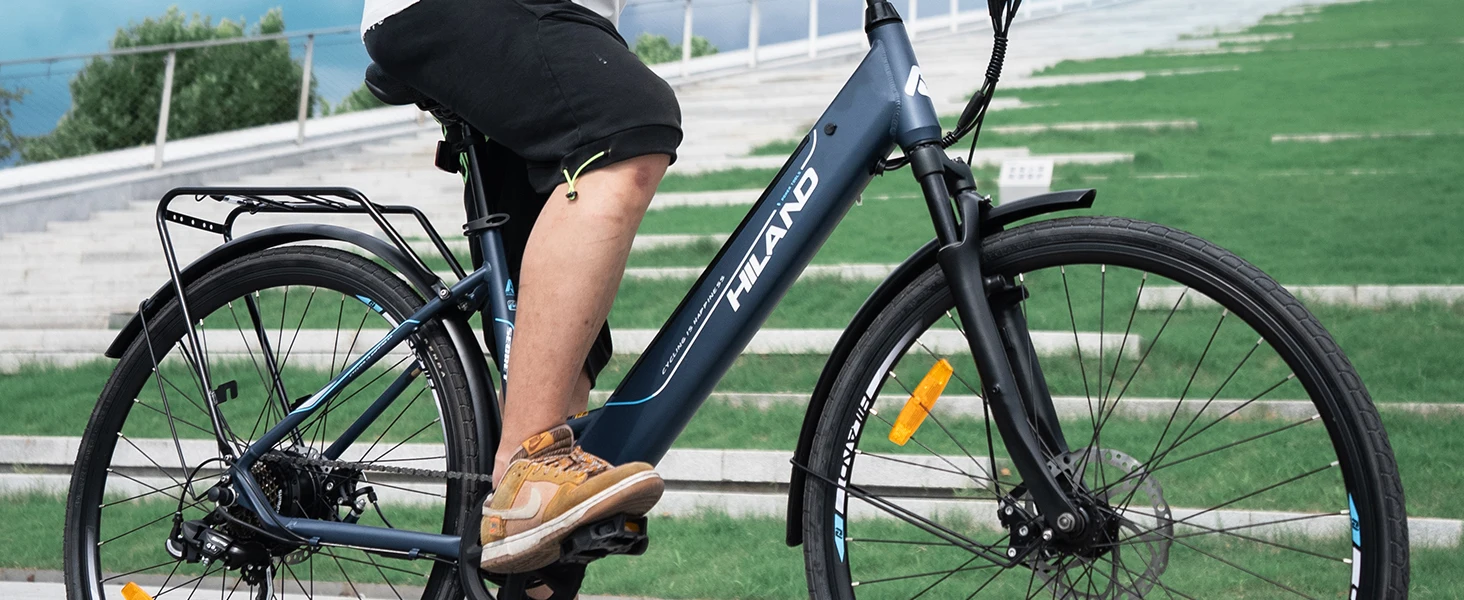 HILAND EHD907 Electric Bike 350W Brushless Motor E-Bike   Adult commuting electric road Electric Bicycle