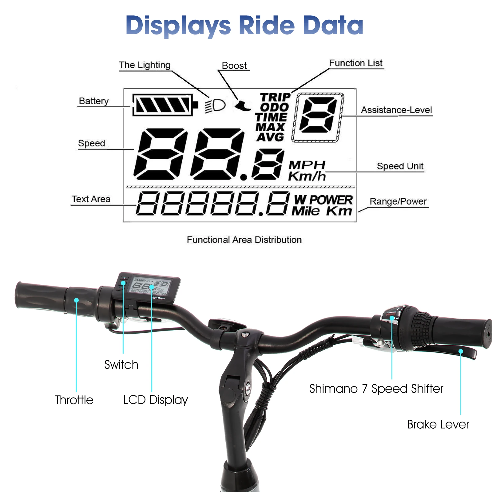 HILAND EHD907 Electric Bike 350W Brushless Motor E-Bike   Adult commuting electric road Electric Bicycle