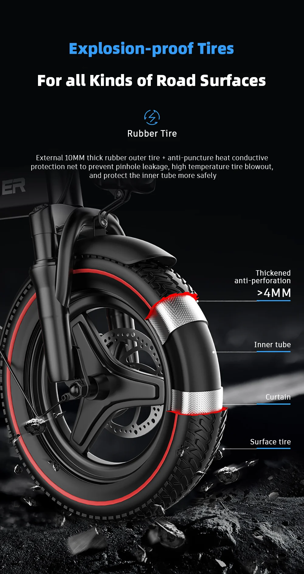 ZPW Ebike K100 400W 48V 30AH Electric bike Adult Fat Tire Folding Electric Bicycle City Commuter Electric Bike Urban Ebike ZPW Ebike K100 400W 48V 30AH Electric bike Adult Fat Tire Folding Electric Bicycle City Commuter Electric Bike Urban Ebike